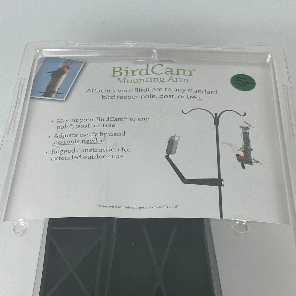 Wingscapes BirdCam Mounting Arm Adjustable Outdoor Camera Mount WSBR01-00102 NEW